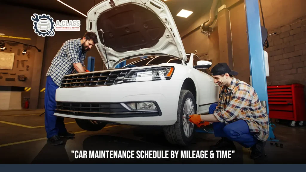 Car maintenance schedule