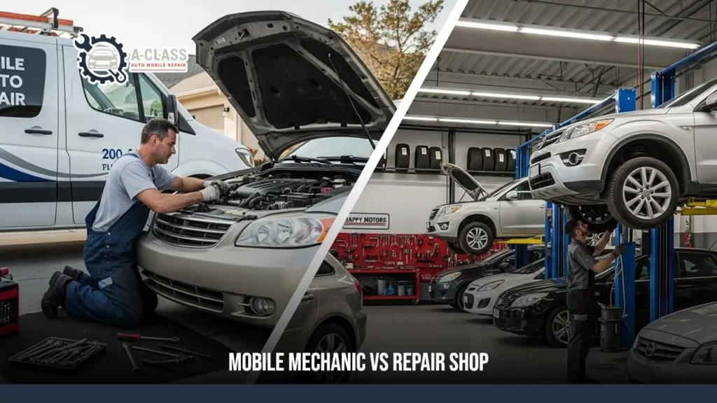 Mobile Mechanic vs Repair Shop