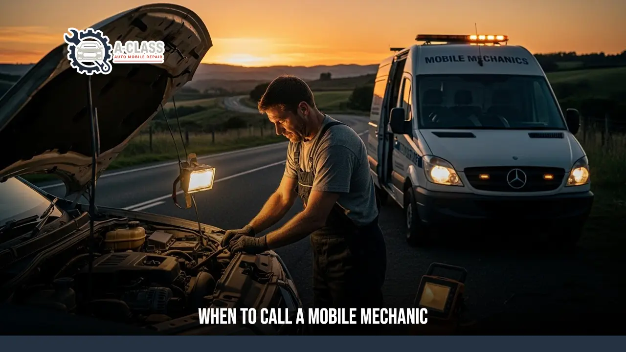Car Trouble? When to Call a Mobile Mechanic for Help