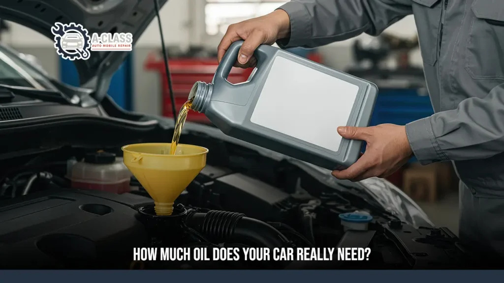 how much oil does my car need
