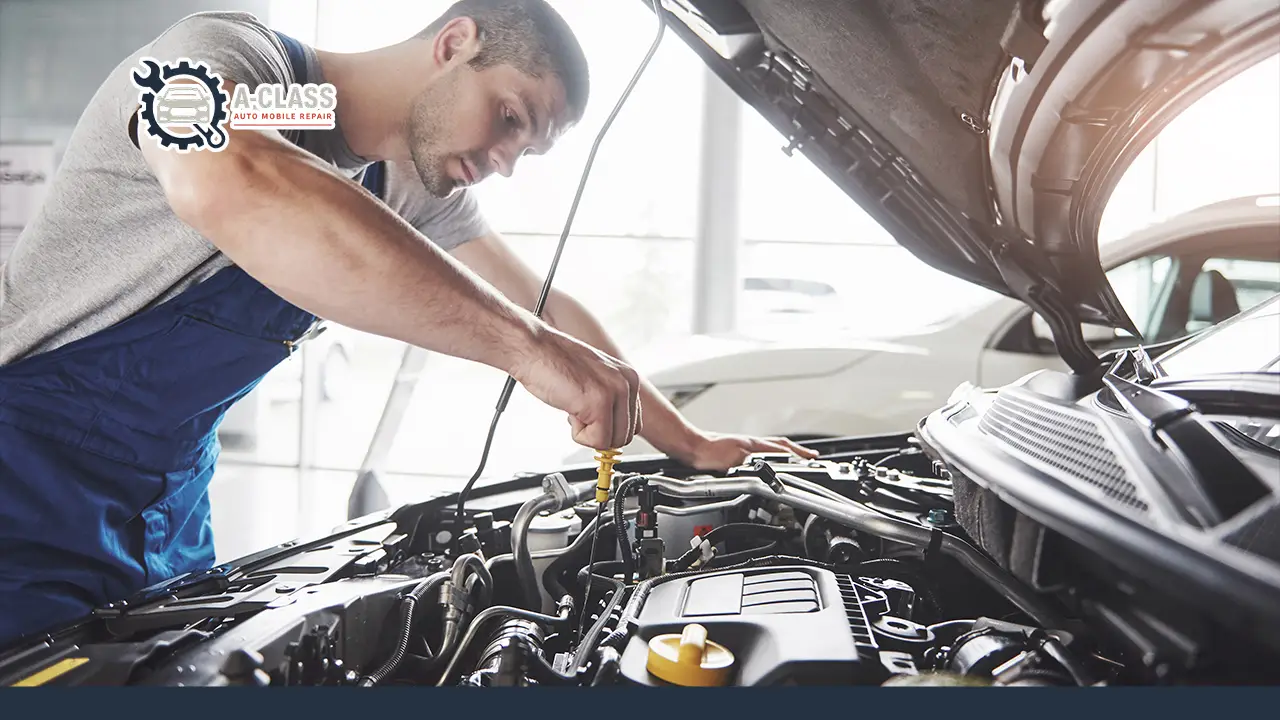 how to check oil level in car