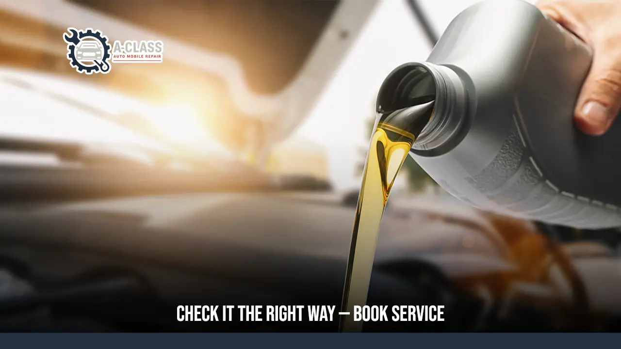 car oil check hot or cold