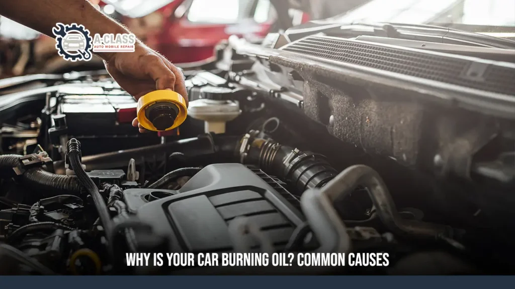 why is my car burning oil