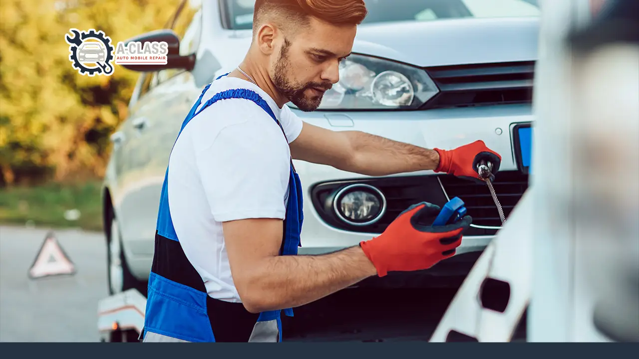 car broke down what to do