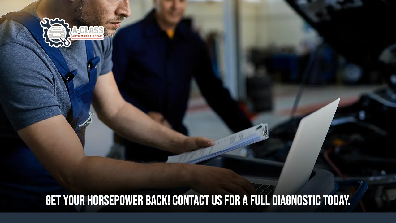 car is losing power when accelerating