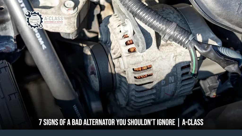 signs of a bad battery vs bad alternator​
