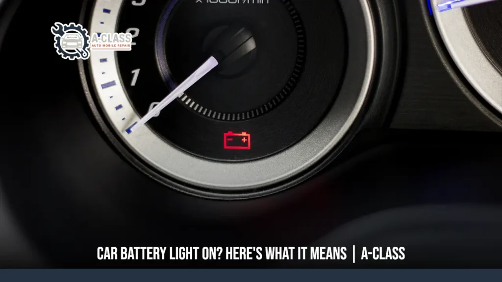 Car Battery Light Is On